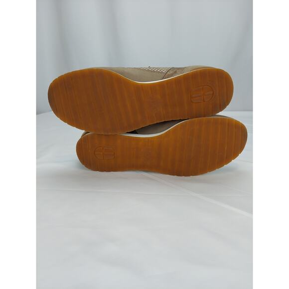 Mephisto Air Relax Ninia Women's Taupe With Metallic Lace-Up Sneaker Shoes US 11 - Picture 7 of 9